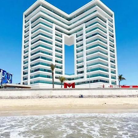 מזטלן Condominio Torre Eme Frente Al Malecon Vista A La Ciudad Con Alberca Y Algo Al Mar Gimnacio מראה חיצוני תמונה